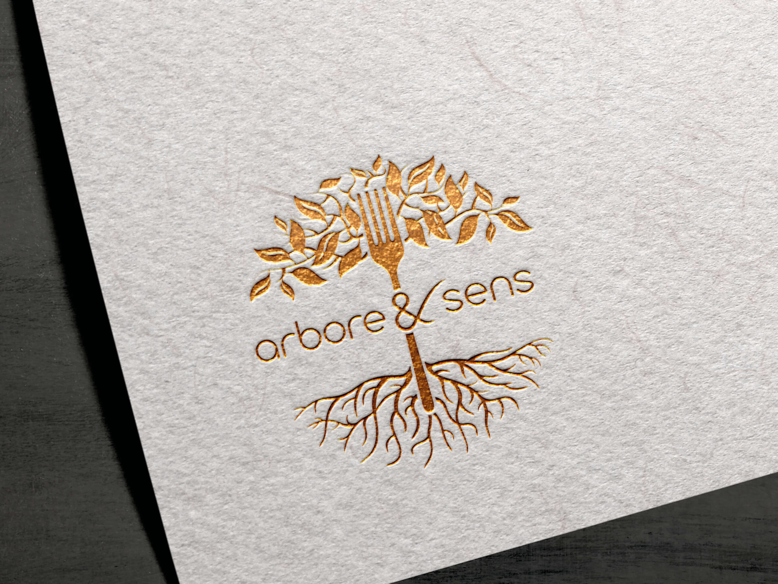ArboreSens - Logo - Dorure_Embossage 2