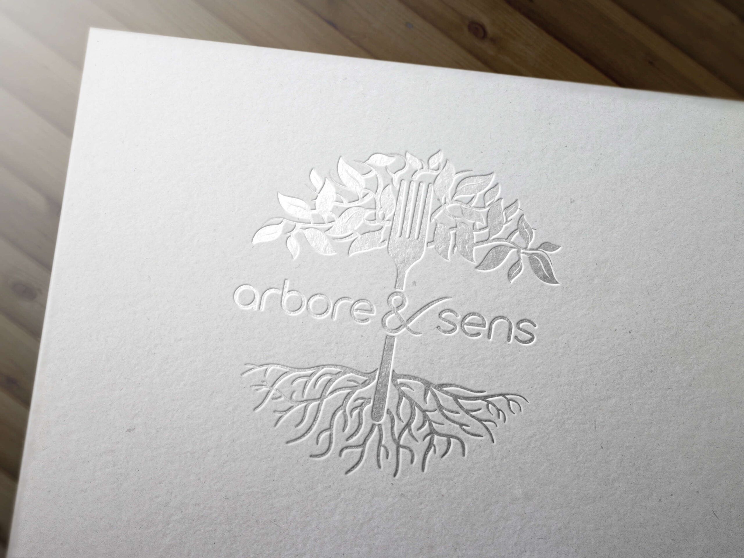 ArboreSens - Logo - Dorure_Embossage 3