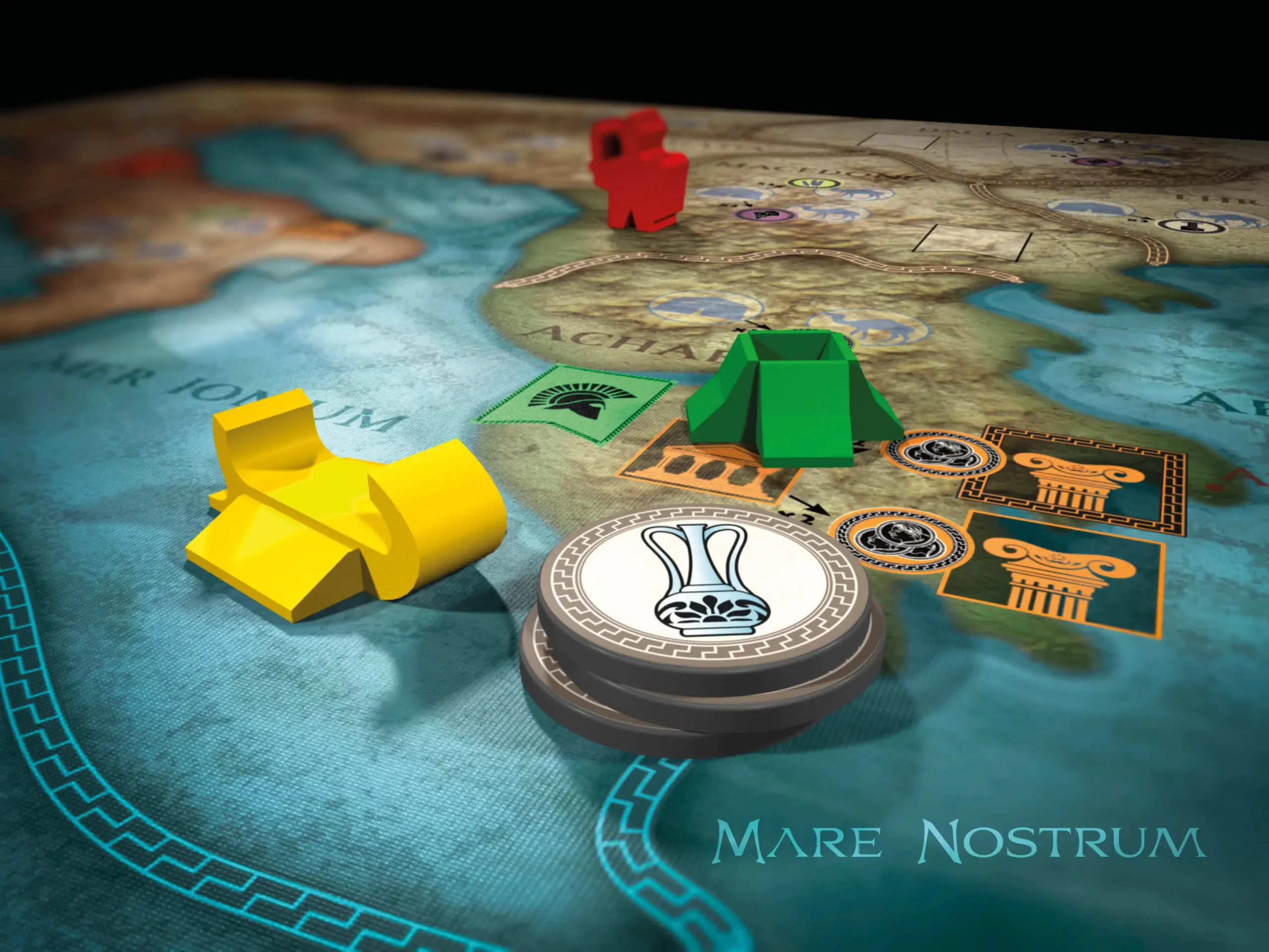 Asyncron - Meeples et jetons Mare Nostrum