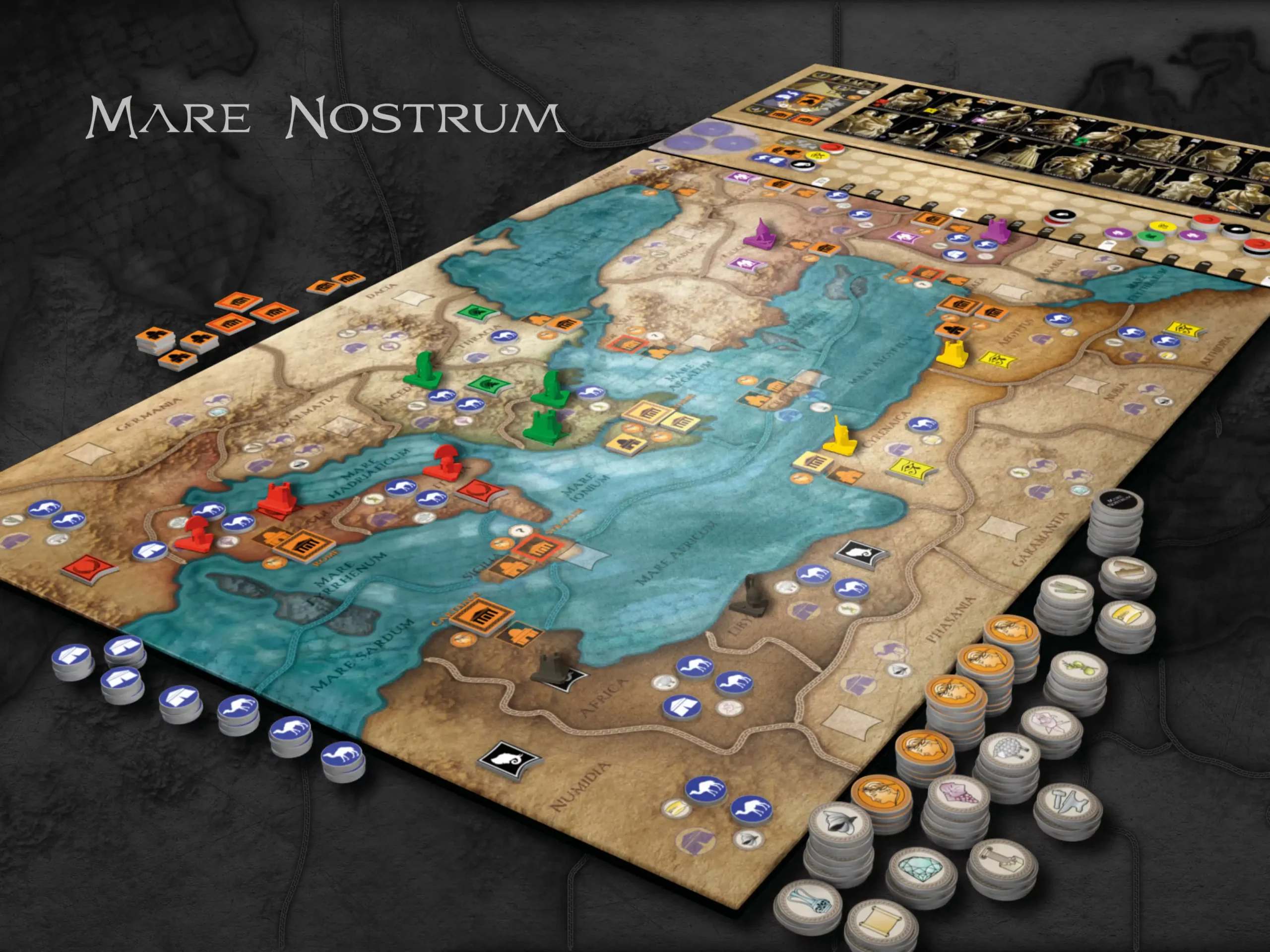 Asyncron - Partie de jeu Mare Nostrum