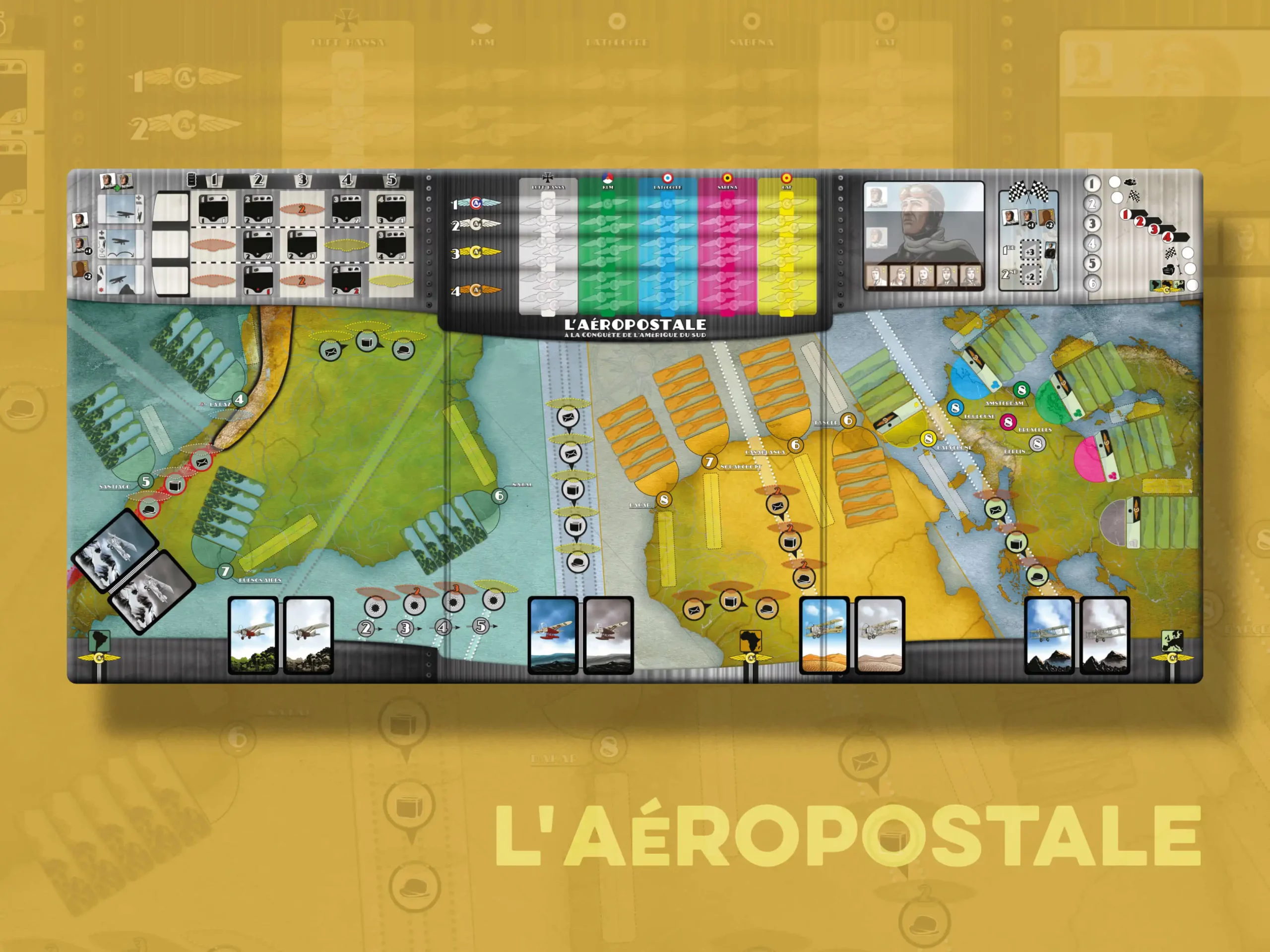 Asyncron - Plateau de jeu Aeropostale