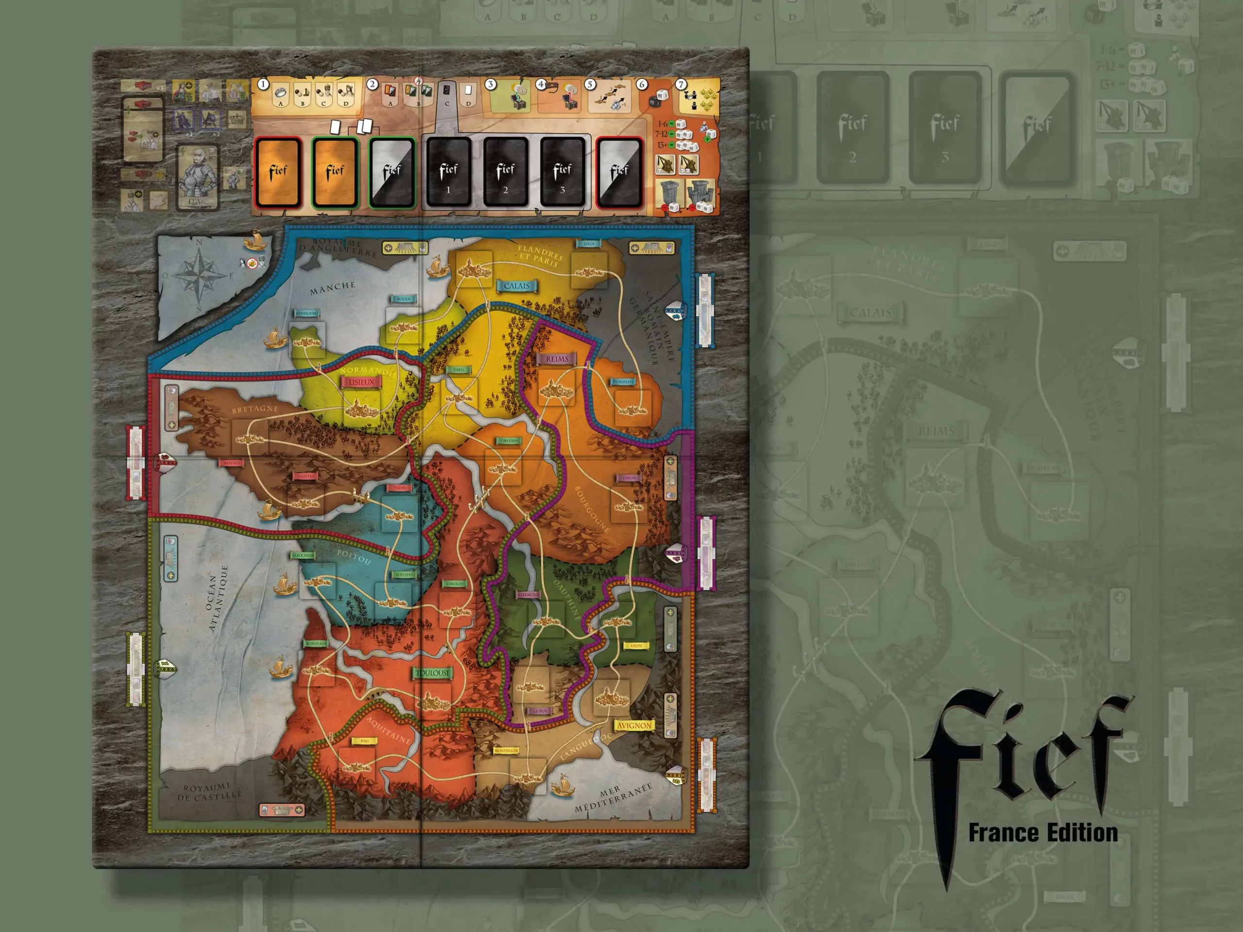 Asyncron - Plateau de jeu Fief France