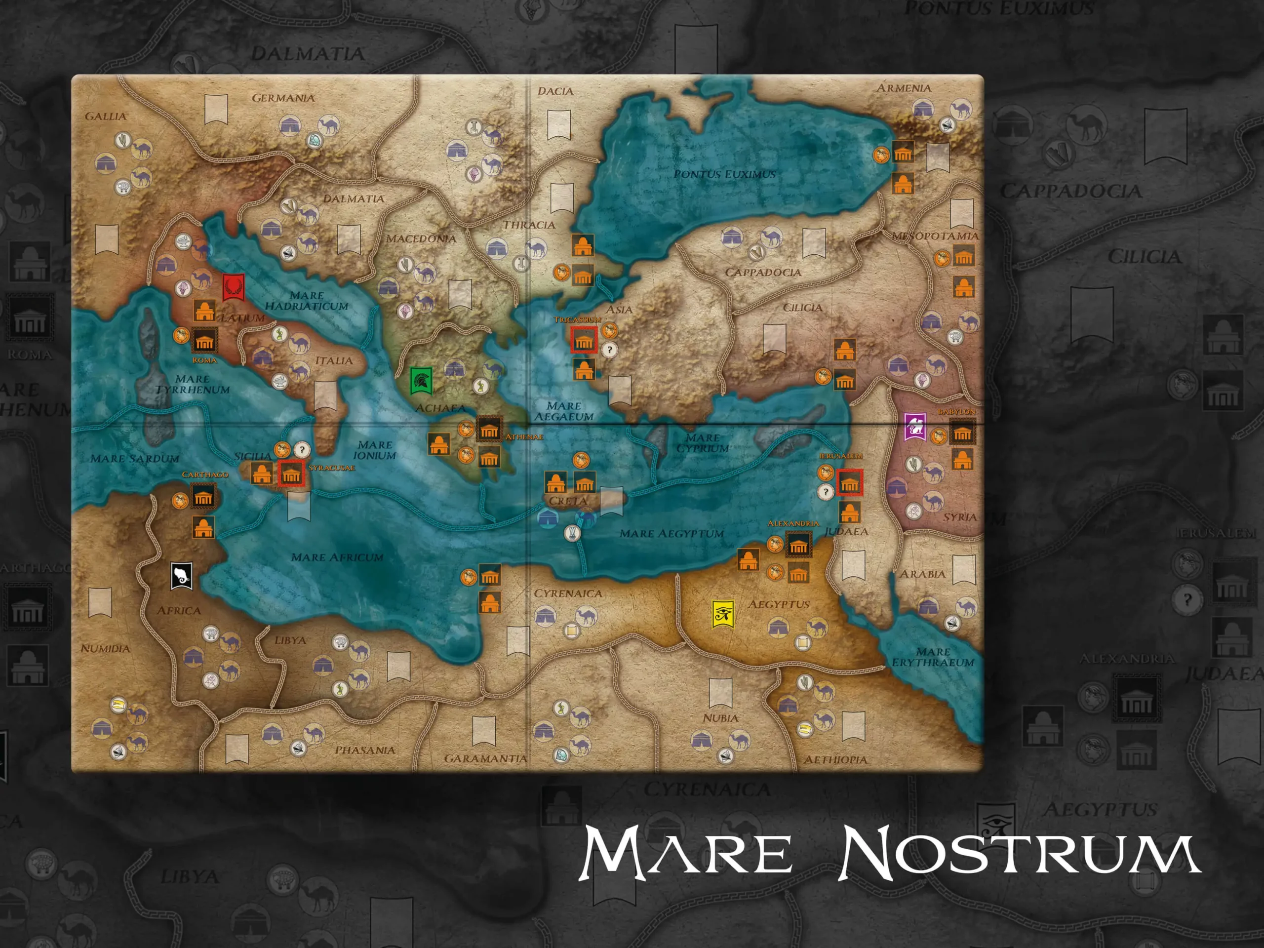 Asyncron - Plateau de jeu Mare Nostrum